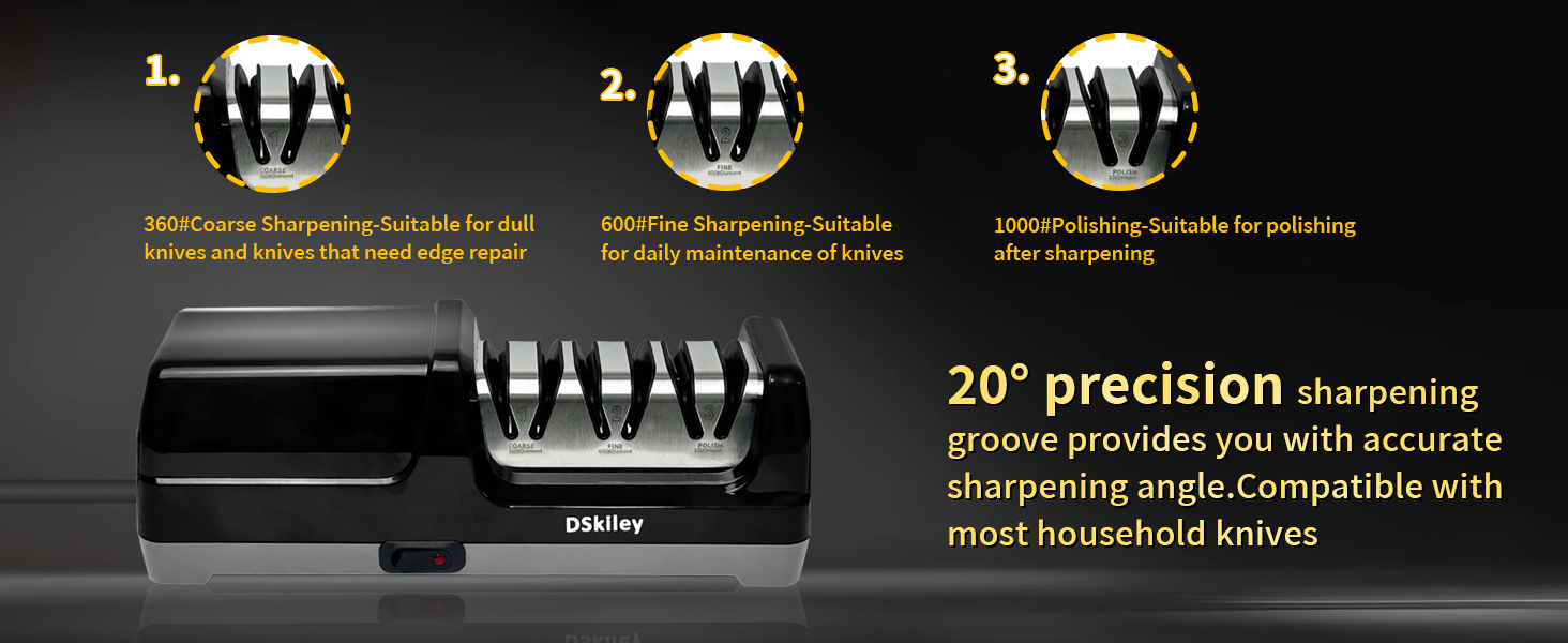 DSkiley Electric Knife Sharpener