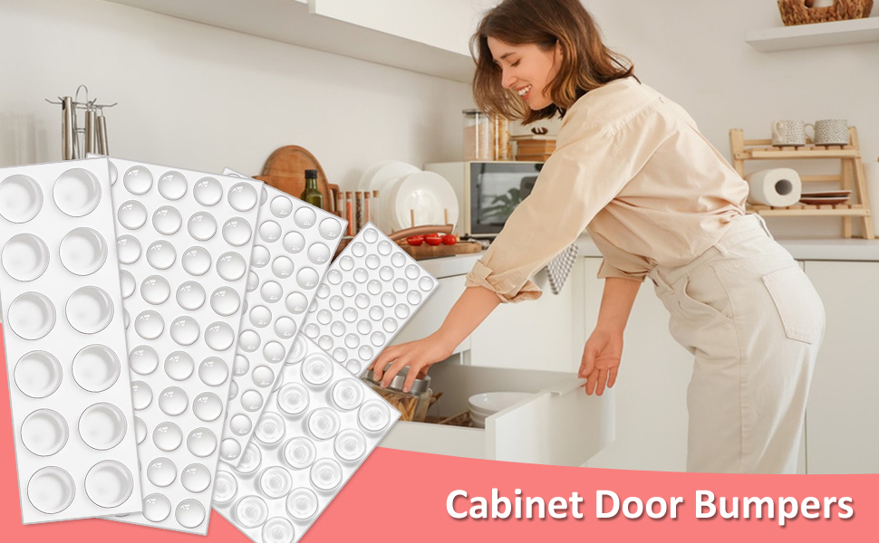 Clear Cabinet Door Bumpers