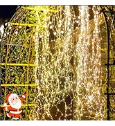 Bocodow 200 LED Indoor/Outdoor String Light with Remote Control for Christmas Wedding Party Decor...