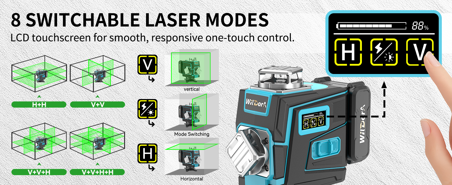 4D laser level