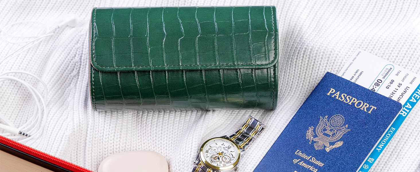 watch roll 3 travel case