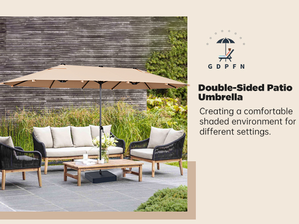 15FT Patio Umbrella