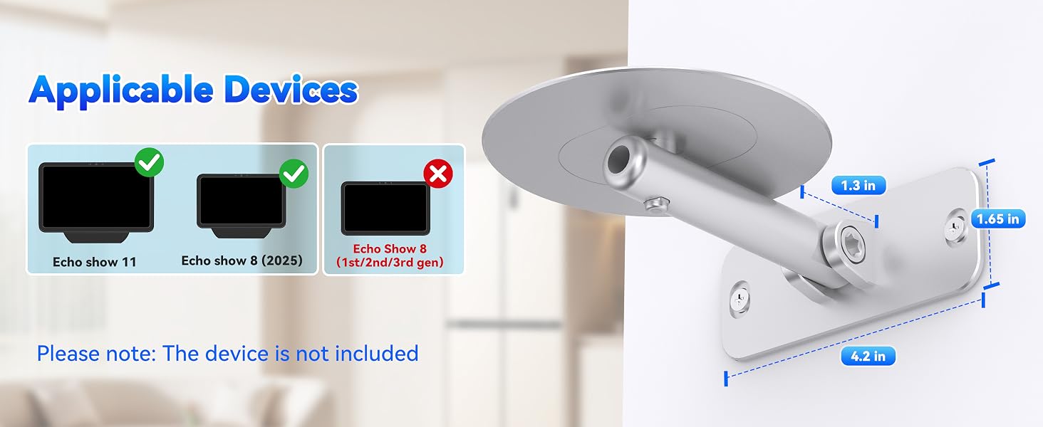 echo show 11 wall mount