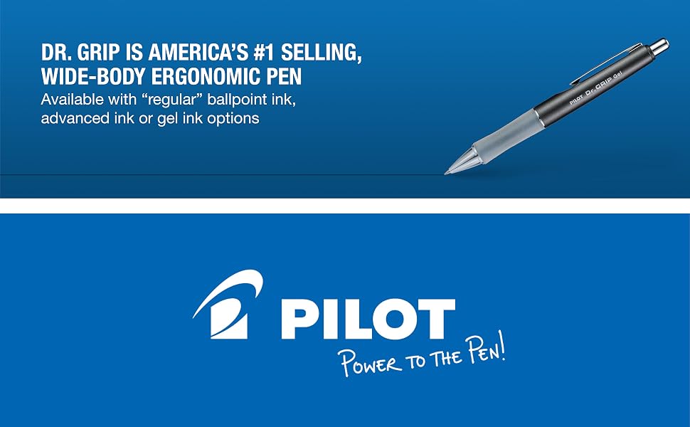 Available with "regular" ballpoint ink, advanced ink or gel ink options