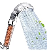 NOSAME Shower Head, Filter Filtration High Pressure Water Saving 3 Mode Function Spray Handheld S...