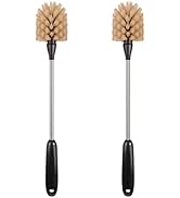 2 Pack Water Bottle Brush, 15-inch Long Handle Cleaning Brush, Kitchen Scrubber, Bottle Brush Cle...
