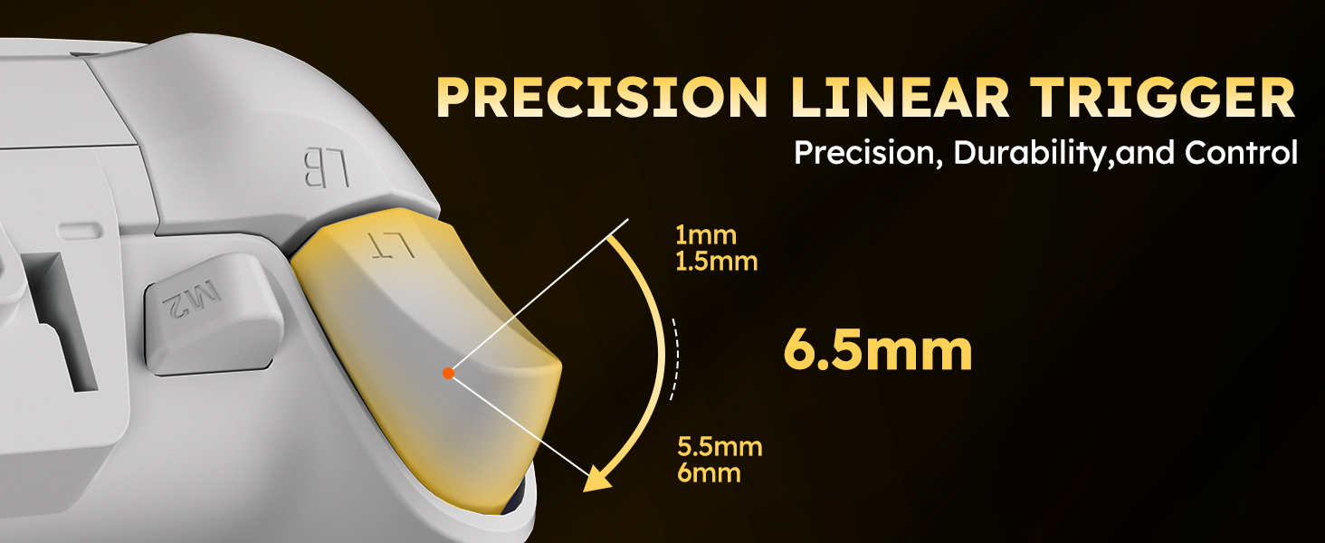 This PC controller has precision linear actuation for gaming