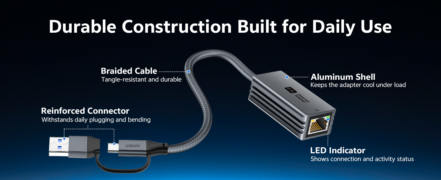 Durable Construction Built for Daily Use