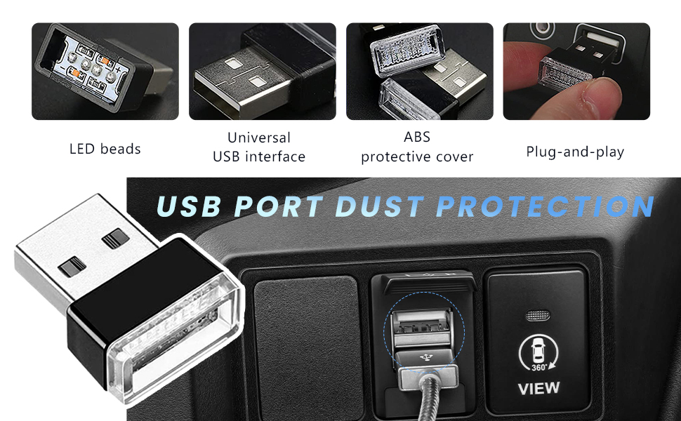 It is made of high-quality LED light and durable PC shell materials.