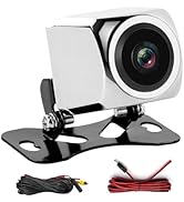 Inefala Upgrade AHD Chip Backup Camera, AHD 720P Metal 150° Perfect Angle Wide Angle Rearview Rev...