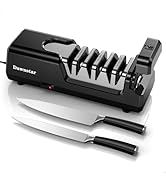 Dawnstar Electric Knife Sharpener, Precise 20° Diamond Knife Sharpener for Kitchen Knives, Quick ...