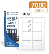 3" X 1.5" Laser Labels