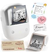 NIIMBOT B2 Pro Label Maker Machine, 300 DPI High Definition, Portable Thermal Label Printer with ...