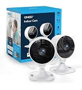 GNCC 2.4GHz Indoor Security Camera for Home, 1080P Baby & Pet Cam, 2-Pack | Baby & Pet Monitoring...