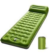 OGERY Sleeping Pad, Ultralight Self Inflatable Sleeping Pad for Camping with Pillow Built-in Foot...