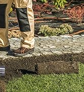 WORKPRO Lawn Leveling Rake, Heavy Duty Leveling Rake with 30” x 10” Ground Plate, Yard Leveling R...