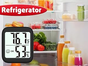 humidity gauge for refrigerator