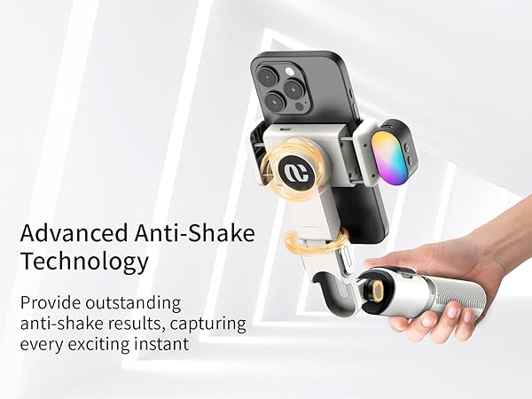 gimbal stabilizer for iphone gimbal tripod for cell phone selfie stick tripod