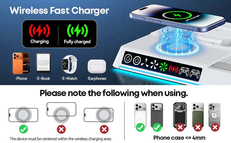 PS5 Cooling and Charging Station