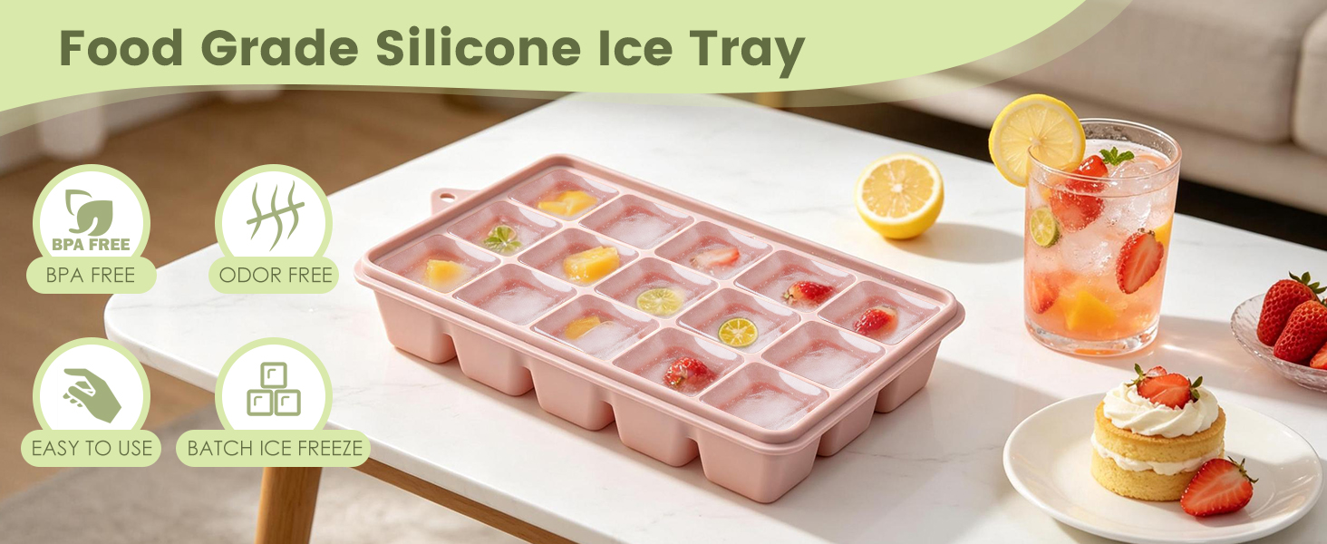 Food Grade Silicone Ice Tray