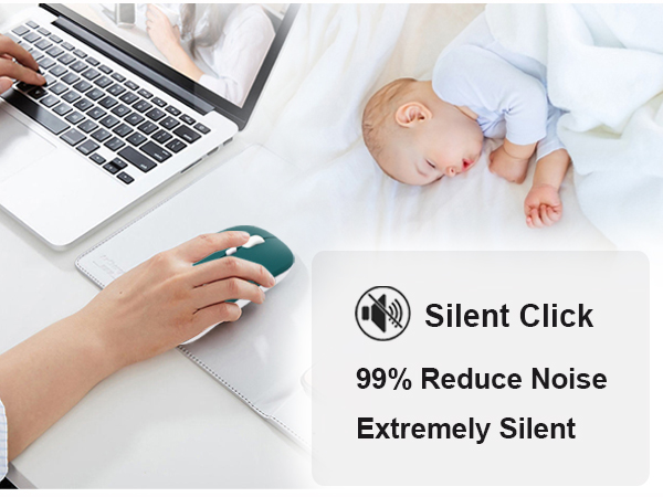 The soundless design of the buttons allows you concentrate on your work without disturbing others.