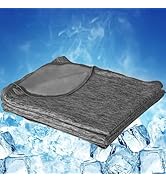 LUXEAR Cooling Blanket for Hot Sleepers Night Sweats Japanese Q-Max>0.5 Arc-Chill Cooling Fiber K...