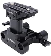 NICEYRIG 15mm Riser Base Plate for ARCA-Swiss Standard, with 29mm (1.15'') Lift System Universal ...