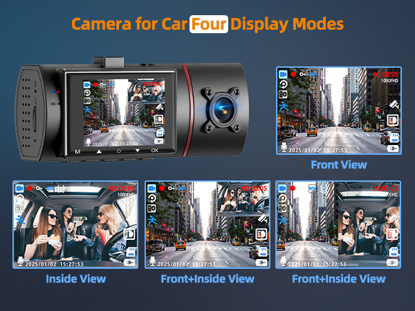 car camera front and inside