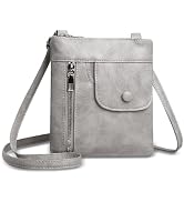 Energather Small Crossbody Bags for Women, Multi Pocket Crossbody Purse with Adjustable Strap, PU...