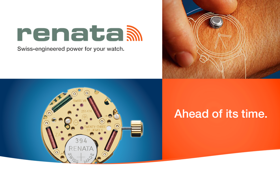 Renata watch batteries