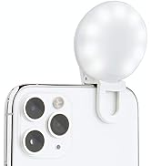 LITTIL Selfie Mini - Rechargeable Selfie Ring Light for Mobile Phone or Laptop | 3 Adjustable Lig...