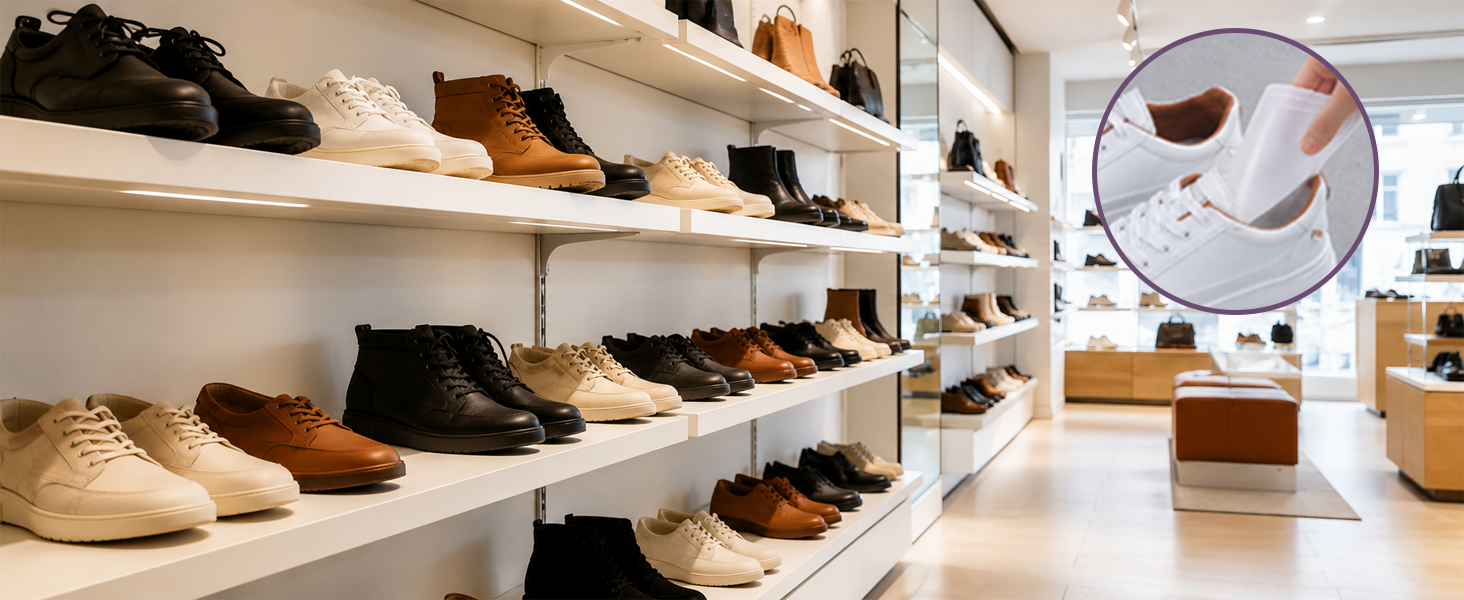 Retail-friendly Shoe Shape Holder