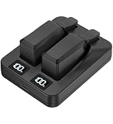 2-Pack 400mAh Replacement Battery with Dual-Port Charger for SRAM eTap AXS