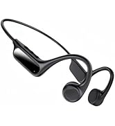 Fenpos Bluetooth Bone Conduction Headphones: IPX5 Waterproof Open Ear Wireless Headphones, Hi-Fi ...