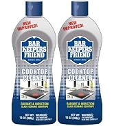 BAR KEEPERS FRIEND Multipurpose Cooktop Cleaner (13 oz) - Liquid Stovetop Cleanser - Safe for Use...