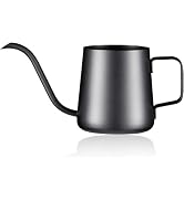 Lizhluzh 12 oz / 350 ml Watering Can Indoor Plants, Stainless Steel Plant Watering Can with Long ...
