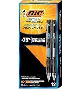 BIC Break Resistant Mechanical Pencils with Erasers, No. 2 Medium Point (0.7 mm), School Supplies...