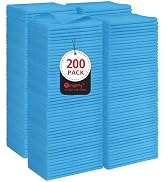 Orighty Cleaning Cloths Bulk, 200 Pack Shop Rags Reusable, Multi-Purpose Shop Towels for Cars, Mi...