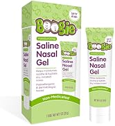 Boogie Saline Nasal Gel, Made with Aloe and Isotonic Saline, Soothes and Hydrates Dry or Irritate...