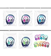 ProtectHobby 36 Pack Headphone Bags for Classroom, 8.9" x 12.6" PVC Clear Plastic Headphone Bags ...