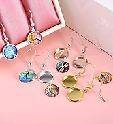 earring bezels