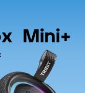 Tribit StormBox Mini+ Portable Bluetooth Speaker, 12W Wireless Speaker with 360°Surround Sound, 1...