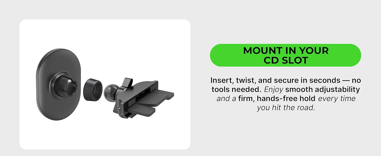Mount in Your CD Slot