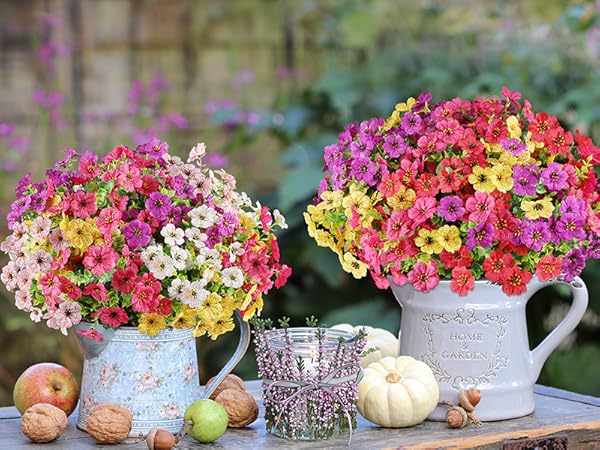 outdoor artificial flowers