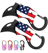 GUANYISTO 2 Pack Small Pocket Knife for Women,Gifts for Mother EDC Cute Donut with 1.34inch Blade...