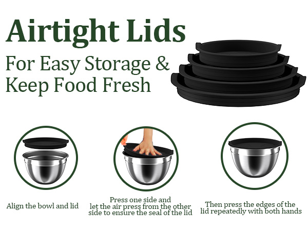kitchen mixing bowls