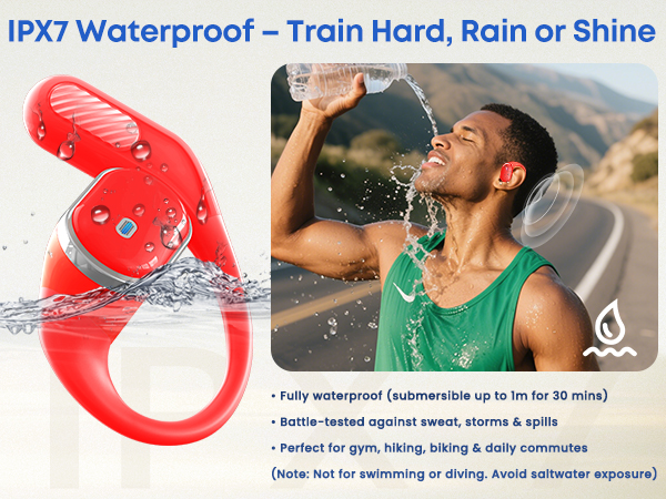 IPX7 Waterproof
