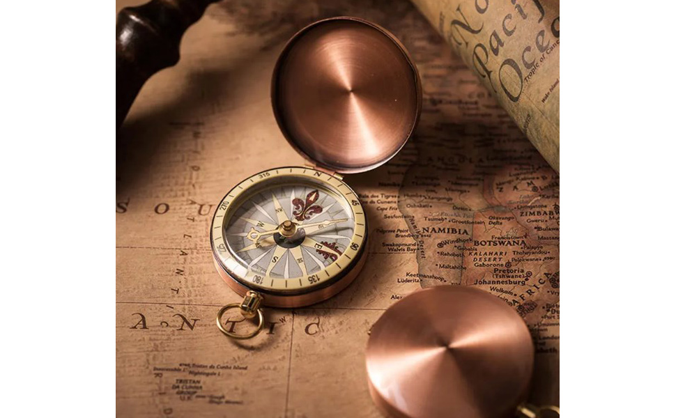 Vintage Pocket Compass