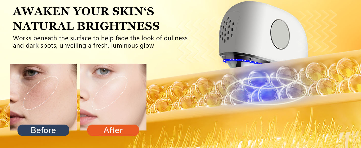 Cyan & Green Light – Brighten from the Dermis