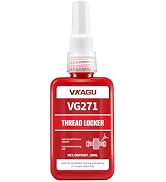VIKAGU 271 High Strength Thread Locker - Anaerobic Adhesive for Bolts, Nuts, Screws | Quick Cure,...